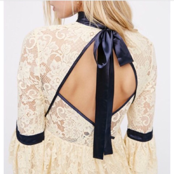 Free People Dresses & Skirts - free people gilded lace mini dress